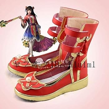 Amazon.co.jp: 真三国無双8 大喬 コスプレ衣装＋髪飾り ＋靴+